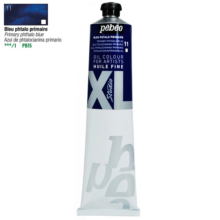 Масло PEBEO "Studio XL" 200 мл голубая ФЦ 606x758