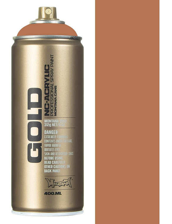 Краска для граффити Montana "Gold" 400 мл в аэрозоли, нуга 606x758