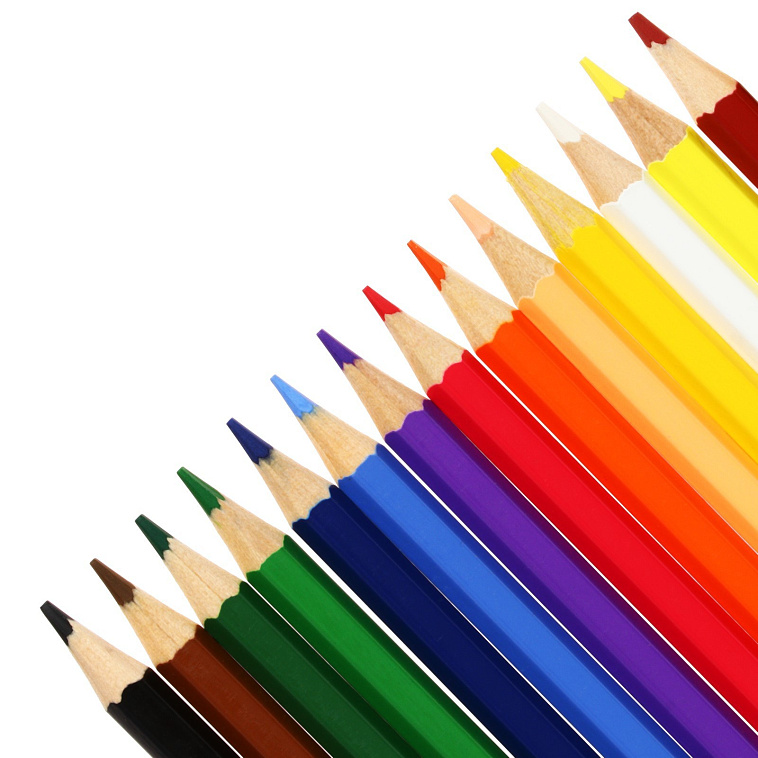 Набор карандашей цветных Koh-i-Noor "RACOON 3554", 24 цв, картон. упак. с подвесом 606x758