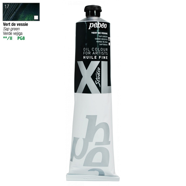 Масло PEBEO "Studio XL" 200 мл зеленая 606x758