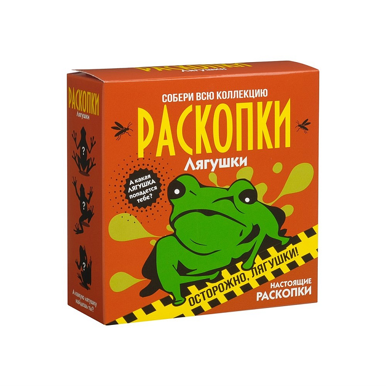Набор для проведения раскопок "Лягушки" 606x758