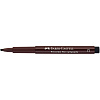 Ручка капиллярная Faber-Castell "Pitt Artist Calligraphy Pen" 2,5 мм, темная сепия