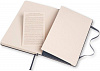 Записная книжка нелинованная Moleskine "Classic" Large, 130х210 мм 240 стр, обложка синий сапфир 3