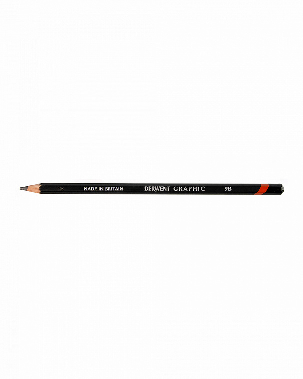 Карандаш чернографитный Derwent "Graphic" 9B  606x758