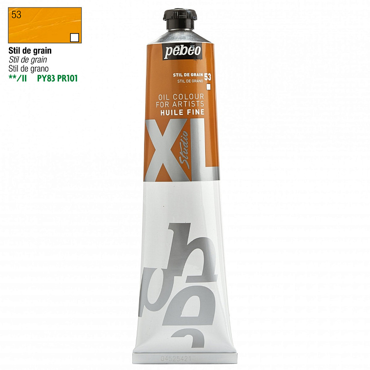 Масло PEBEO "Studio XL" 200 мл жёлто-зелёная 606x758