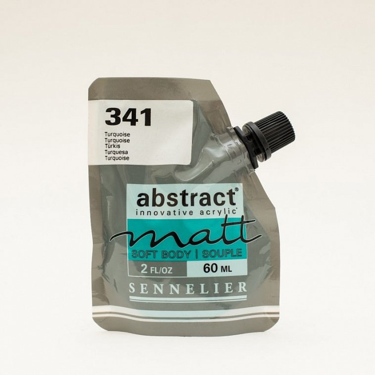 Акрил Sennelier "Abstract matt" 60 мл, бирюзовый 606x758