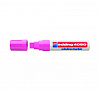 Маркер для стекла смываемый Edding "4090" 4-15 мм с квадратным наконечником, розовый