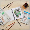 Блокнот-склейка Clairefontaine "Cray'ON" А5 50 л 120 г, мелкозернистый 3