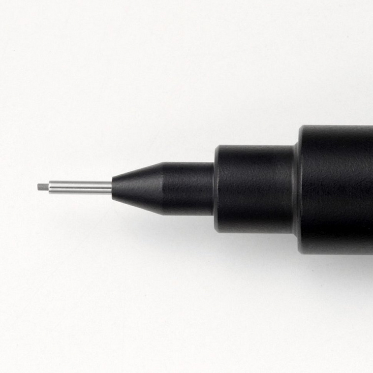 Карандаш механический проф-ный Pentel "Graph1000 forPro" 0,7 мм, черный корпус 606x758