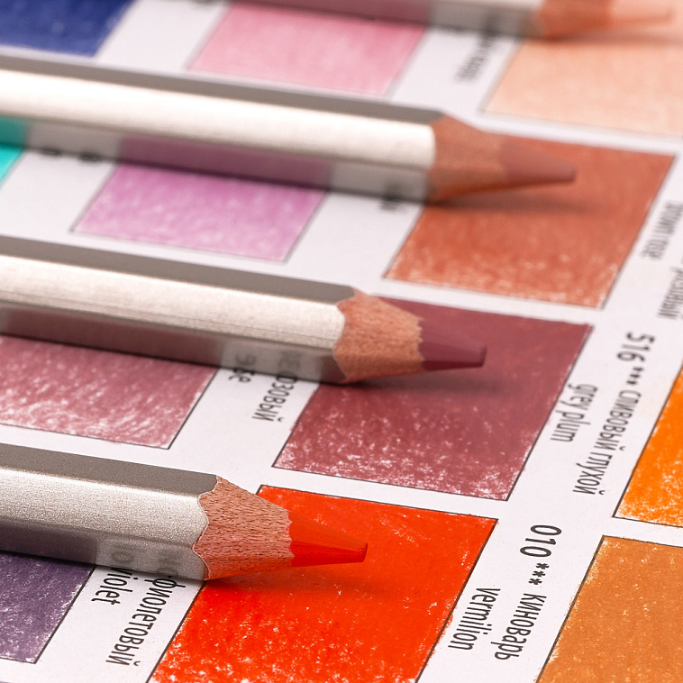 Набор карандашей цветных  Малевичъ "GrafArt PRO" Портрет, 30 цветов 606x758