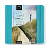 Скетчбук для акварели Малевичъ "Monet" 20х20 см 20 л 230 г, экстра-мелкое зерно, серо-голубой 1