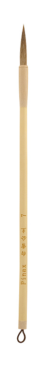 Кисть для каллиграфии из волка и пони № 7 круглая Pinax 606x758