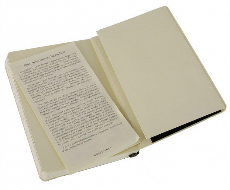 Записная книжка в линейку Moleskine "Classic Soft" Pocket, 90x140 мм 192 стр мягкая обложка, черный