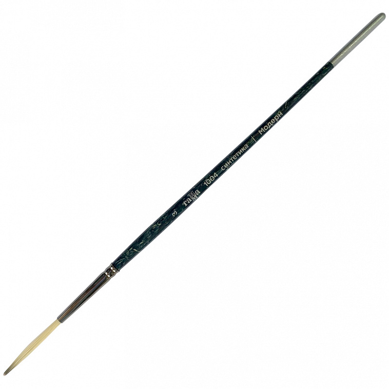 Кисть синтетика №3 лайнер Гамма "Модерн" короткая ручка 606x758