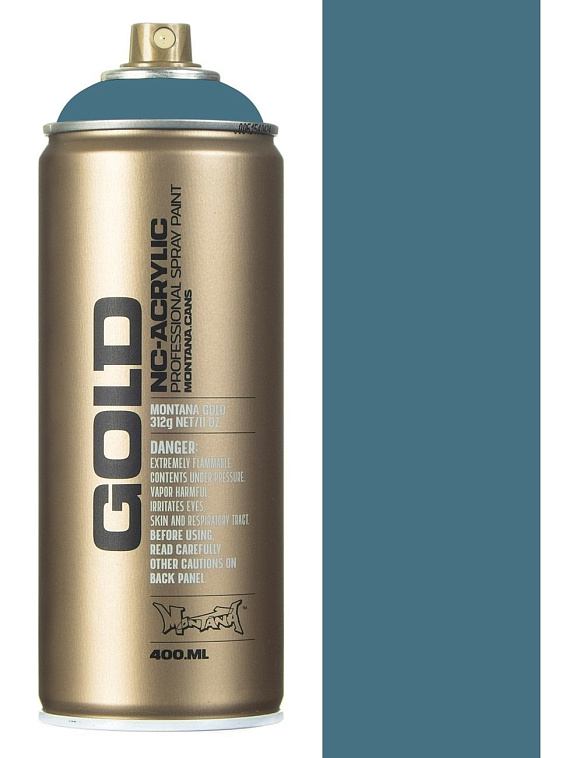 Краска для граффити Montana "Gold" 400 мл в аэрозоли, фуджи 606x758
