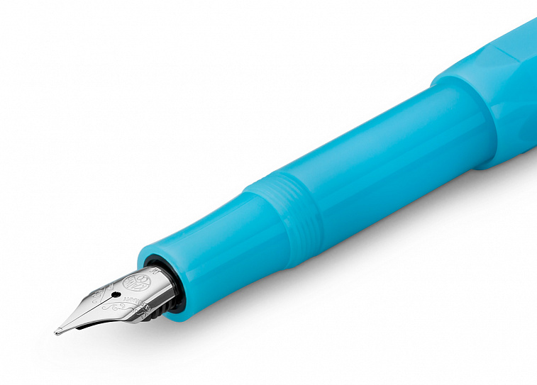 Ручка перьевая Kaweco CLASSIC FROSTED Sport, чернила синие, корпус светло-черничный