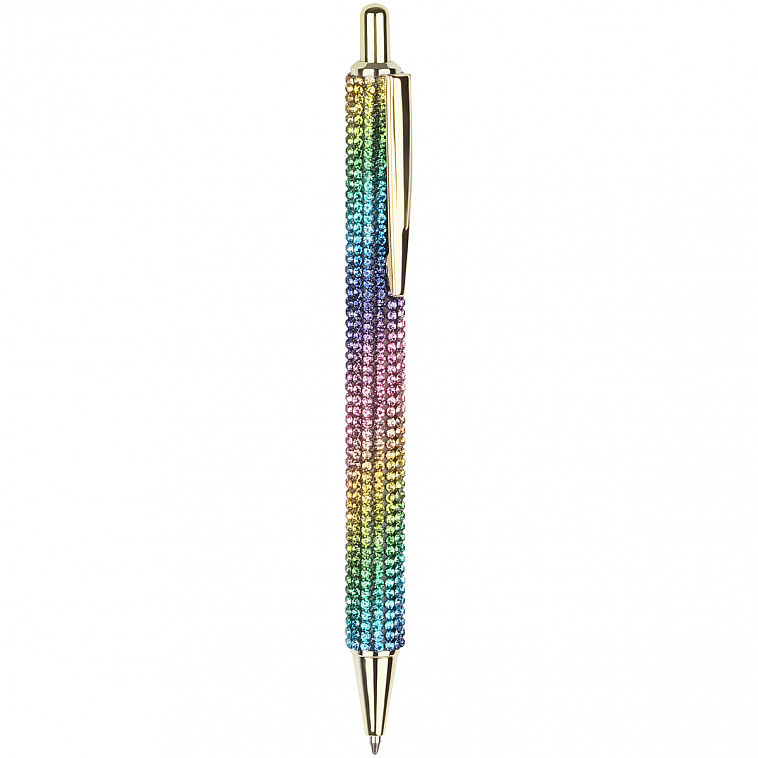 Ручка шариковая автоматическая MESHU "Pink diamond" 1,0 мм, синяя