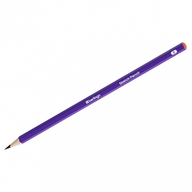 Карандаш чернографитный Berlingo "Sketch Pencil" B, шестигранный, заточен. 606x758