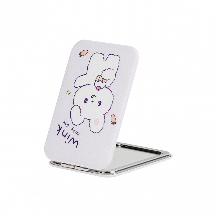 Зеркальце карманное складное MESHU "Lucky bunny" 606x758
