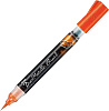 Маркер-кисть с подкачкой чернил Pentel 1-10 мм, цвет оранжевый+желтый металлик в блистере 1