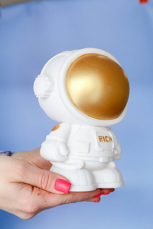 Копилка "Astronaut", gold 606x758