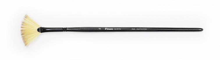 Кисть синтетика №4 веерная Pinax "HI-TECH 243" короткая ручка 606x758