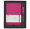 Набор ручка перьевая LAMY Safari, F, Розовый+Записная книжка, мягкий переплет, А5, розовый