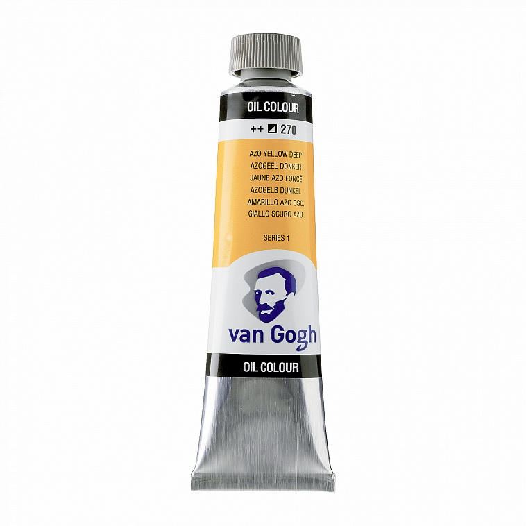 Масло Talens "VAN GOGH" 40 мл Желтый темный AZO  606x758