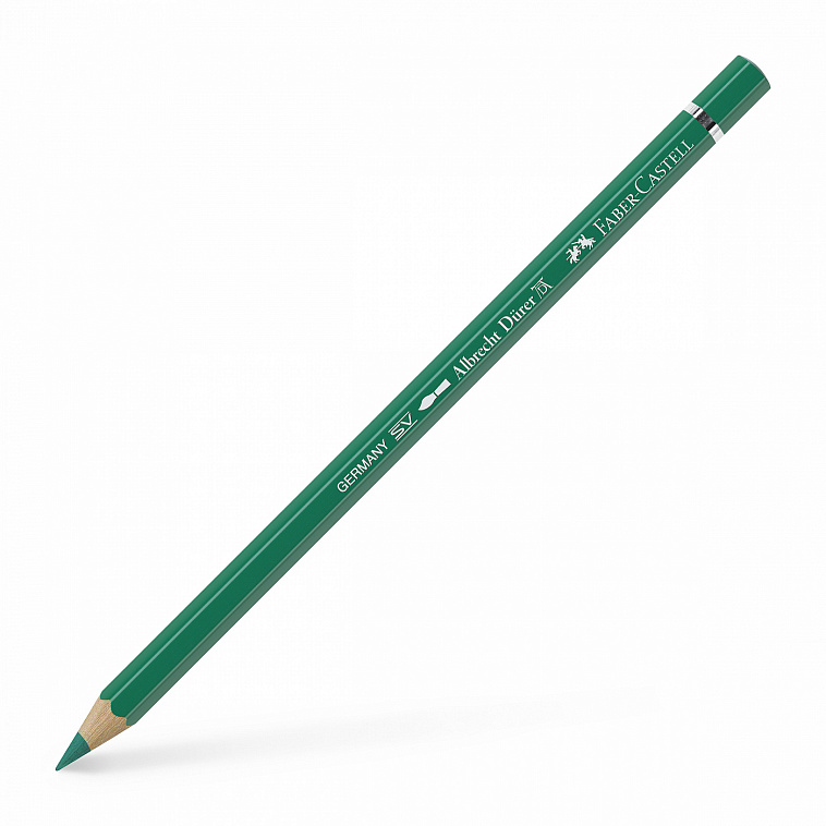 Карандаш акварельный Faber-Castell "Albrecht Durer" Темно-зеленый 606x758