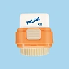 Ластик и кисточка Milan "COMPACT Fun Animals+1" запасной ластик 430 в блистере 3,9х2,9х0,9 см 4