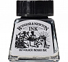 Тушь Winsor&Newton "Drawing Inks" 14 мл Индийский Черный  1