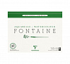 Альбом-склейка для акварели Clairefontaine "Fontaine" Torchon 30х40 см 25 л 300 г 100% хлопок