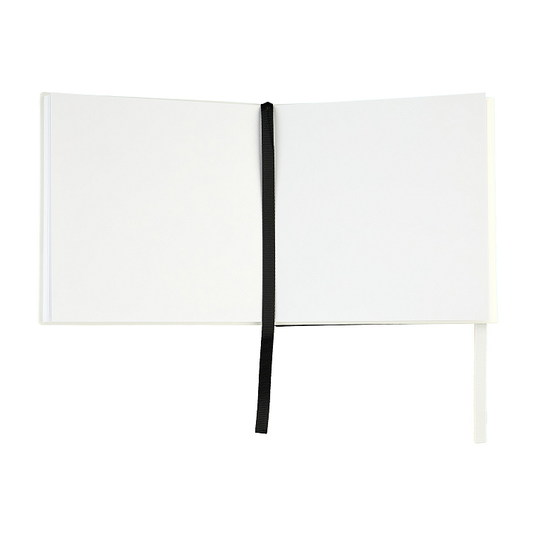 Скетчбук Sketchmarker Black&White, 2 в 1, мягкая обл. черная/белая, 12х12 см 60 л 140 г бум. белая/  606x758