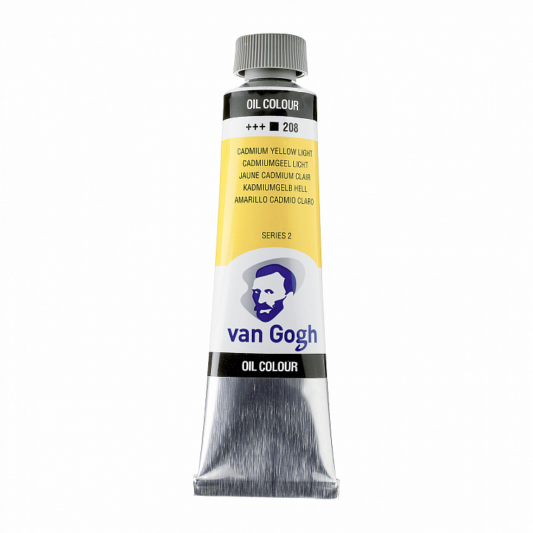 Масло Talens "VAN GOGH" 40 мл Кадмий желтый светлый  606x758