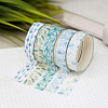 Набор декоративного скотча "Designer prints", leaves 2