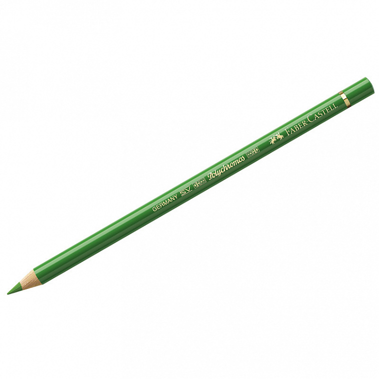 Карандаш Faber-castell "Polychromos" Постоянная зелень  606x758