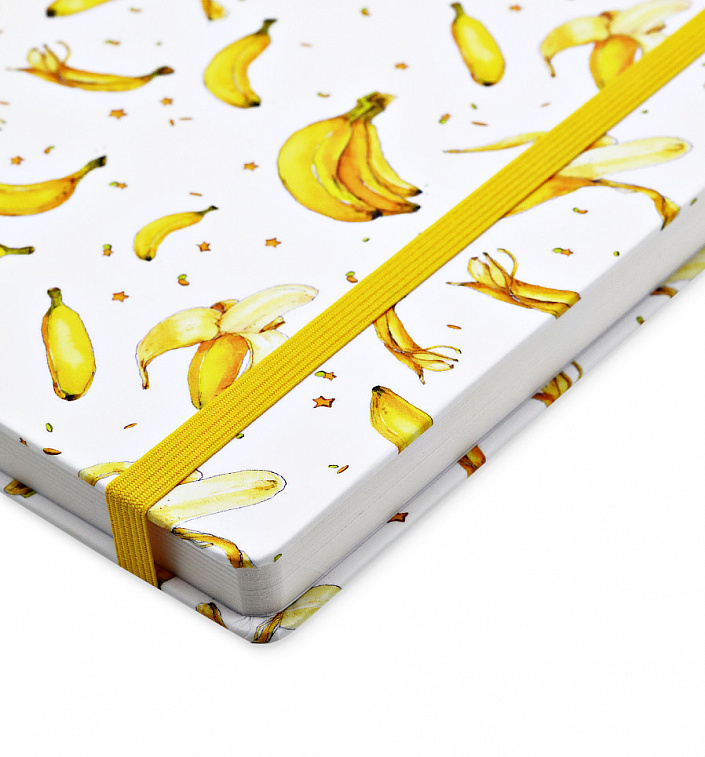 Скетчбук акварельный "Банановый рай" 14х20 см 32 л 250 г хлопок 100%