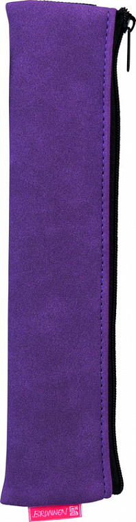 Пенал для ручек и карандашей на резинке Brunnen Colour Code фиолетовый