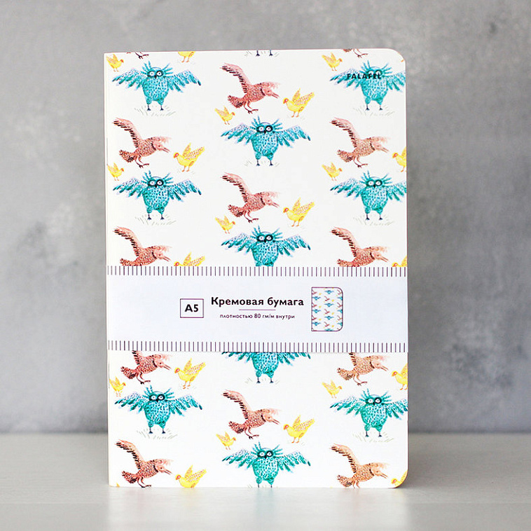 Блокнот FALAFEL BOOKS А5 Owls 606x758