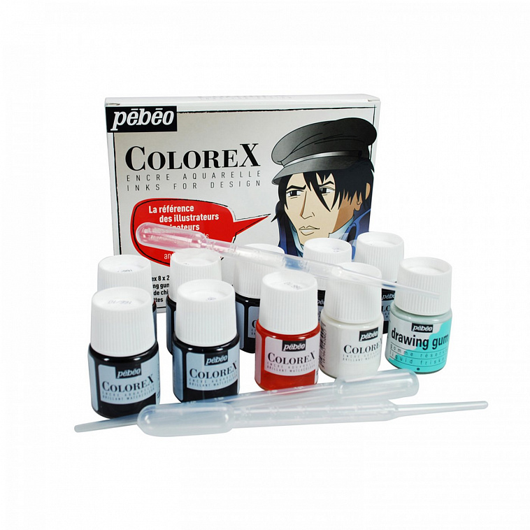 Набор акварельных красок Pebeo "Colorex" 10*20 мл Illustrator 
