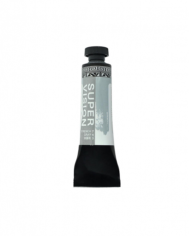 Гуашь дизайнерская Super Vision "Designer gouache" в тубе 15 мл, цв.743 French gray 606x758