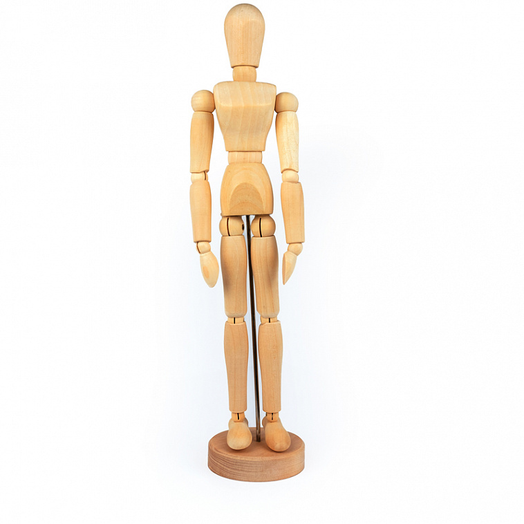 Манекен человека художественный Гамма "Студия", женский, деревянный, 30 см