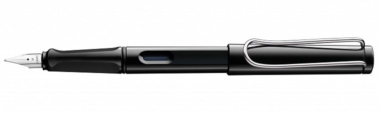 Ручка перьевая LAMY 019 safari, EF Черный 606x758