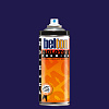 Аэрозольная краска Molotow Premium "belton" 400 мл #072 black violet 1