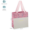 Пакет подарочный MESHU "Pastel pink" 20*20*10 см 2