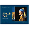 Альбом для рисования на скрепке Greenwich Line "Great painters. Vermeer" А4 40 л 120 г