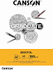 Альбом-склейка для смешанных техник Canson "Graduate Bristol" A4 20 л 180 г 1