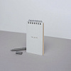 Блокнот на пружине FALAFEL BOOKS Notepad blank, 60л, 80г, без линовки 1