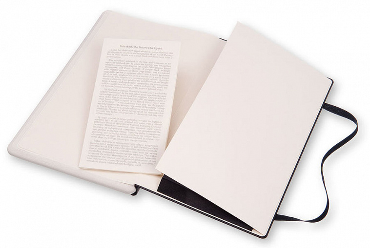 Записная книжка в точку Moleskine "Paper Tablet" Large 130х210 мм 176 стр обложка черная
