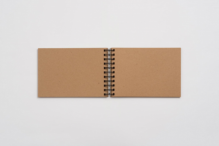 Скетчбук FALAFEL BOOKS S5 Grey Craftpaper, 50л, 200г